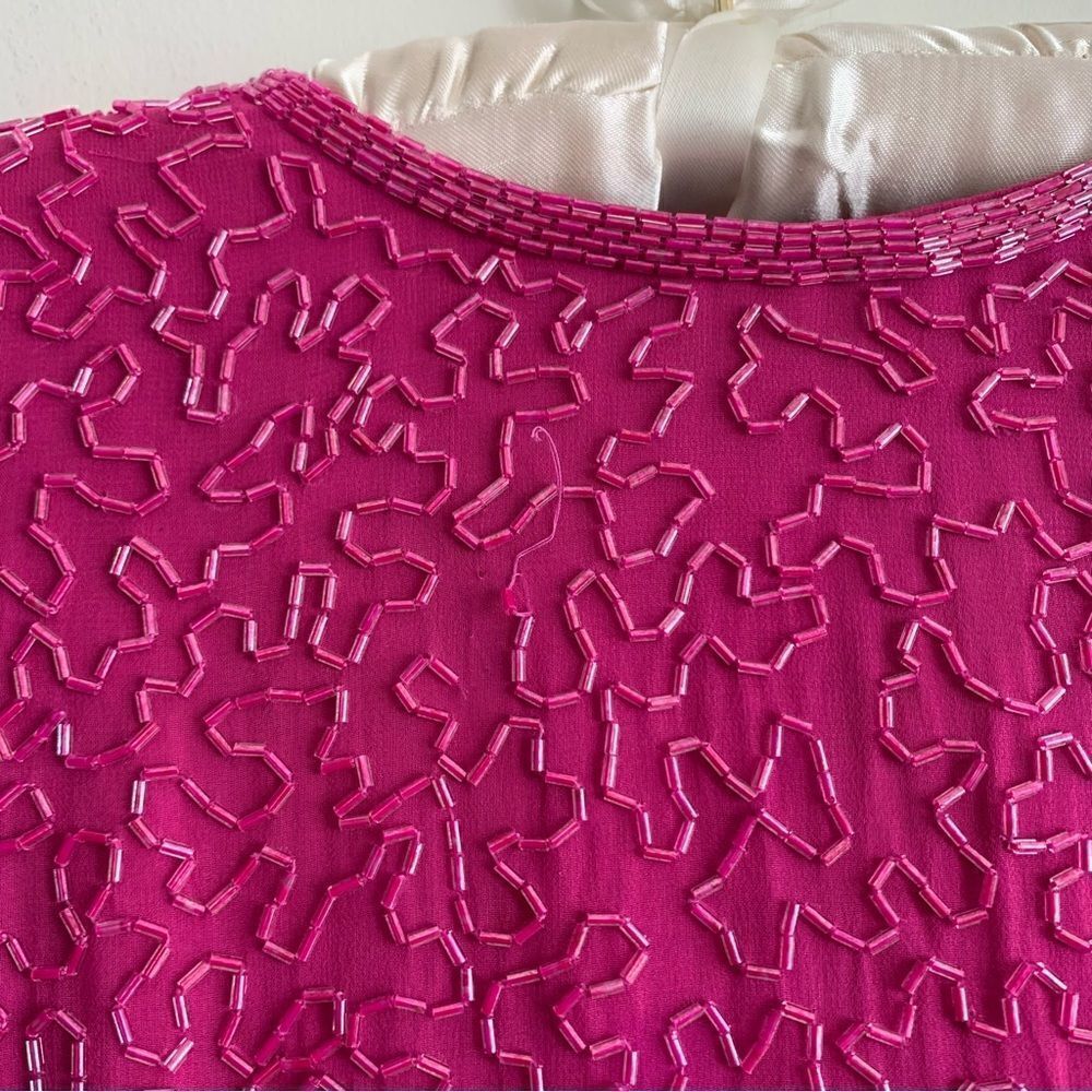 VINTAGE SILK DRESS - Picture 16 of 16